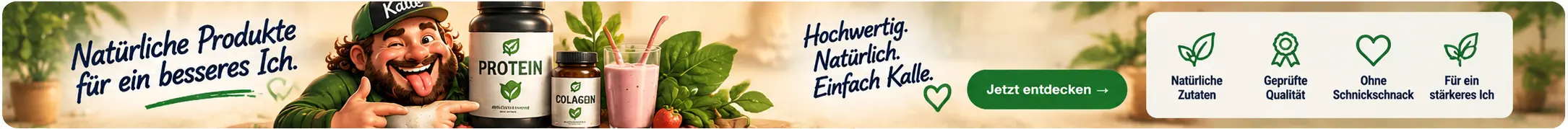 VitalKalle – Protein und hochwertige Supplements